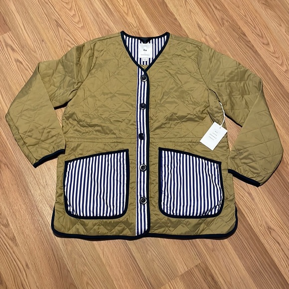 free assembly Jackets & Blazers - Free Assembly stripe Liner Jacket. Large NWOT